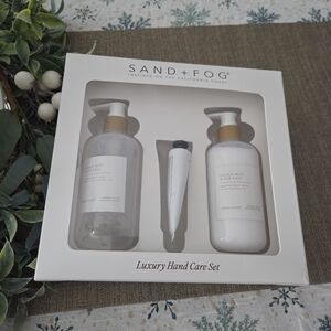 SAND + FOG Ocean Mist Hand Care Set - White